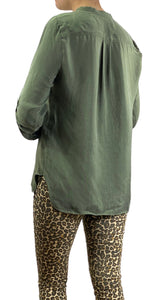 Blusa Verde Botones