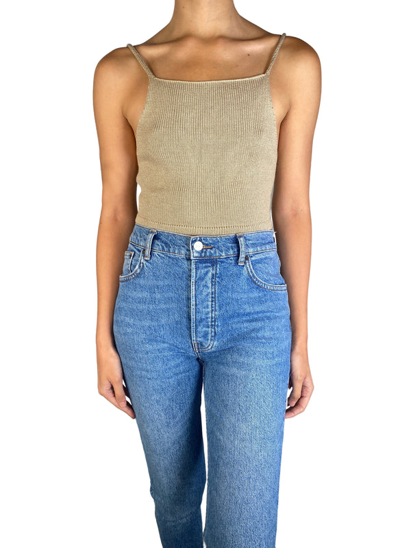 Top Tejido Beige