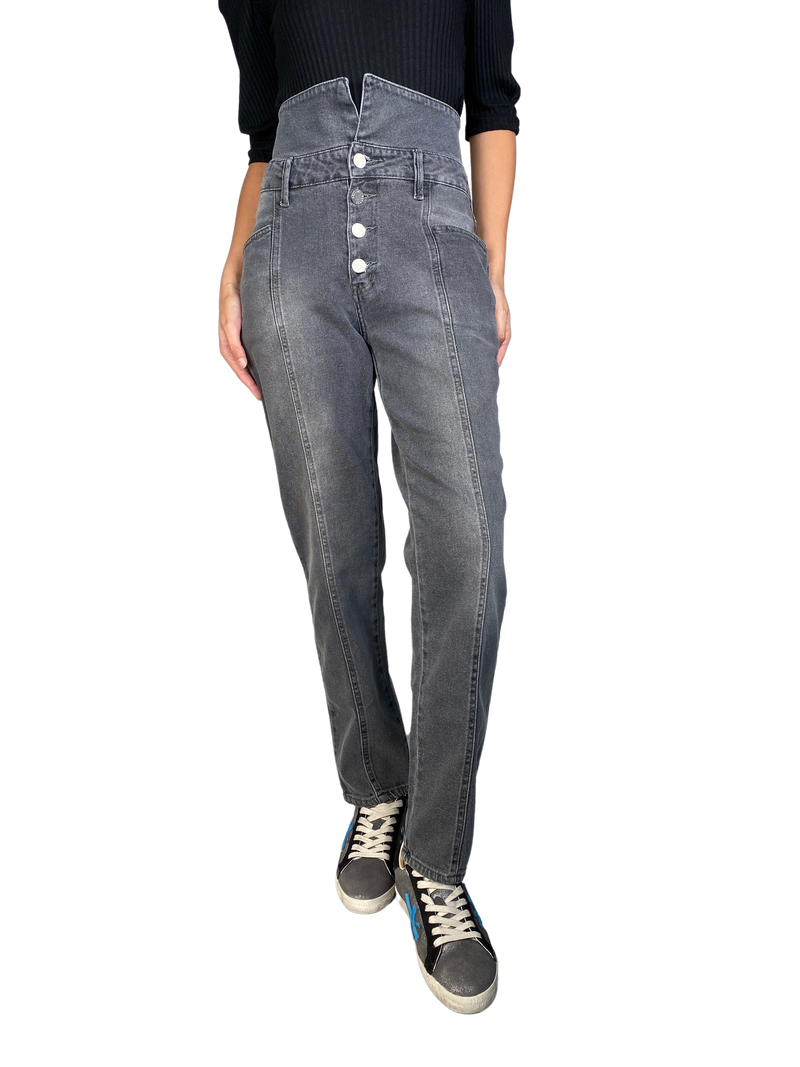 Jeans Papper Gris