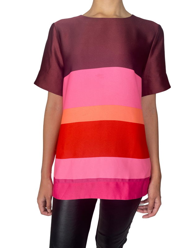 Blusa Franjas Multicolor