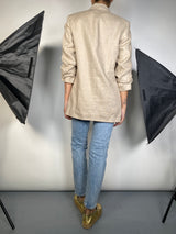 Blazer Lino Beige