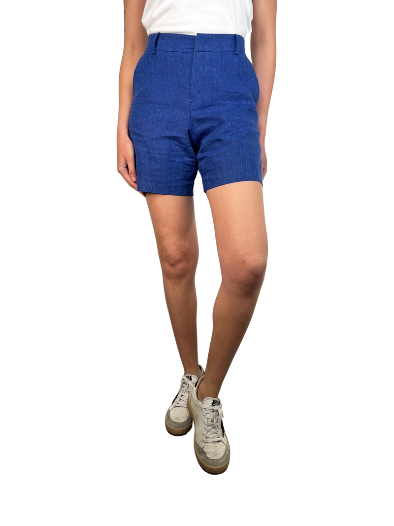 Shorts Lino Azul