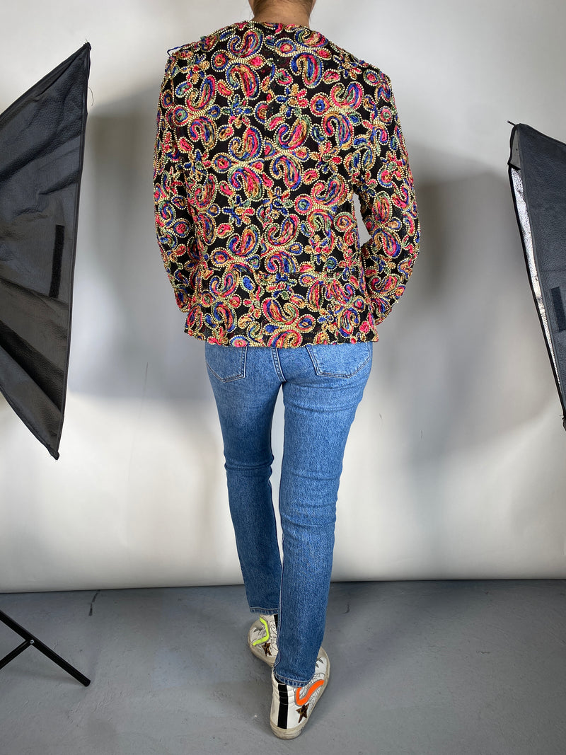 Chaqueta Bordada