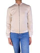 Chaqueta Bomber Beige