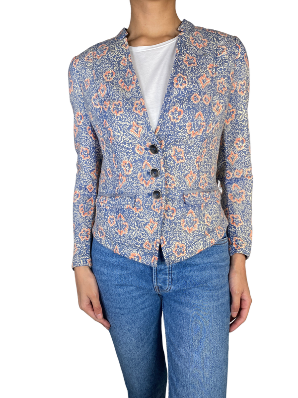 Blazer Estampado Multicolor
