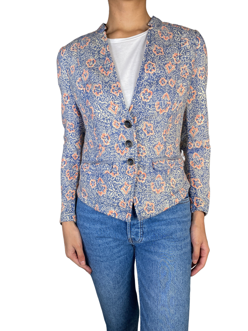 Blazer Estampado Multicolor
