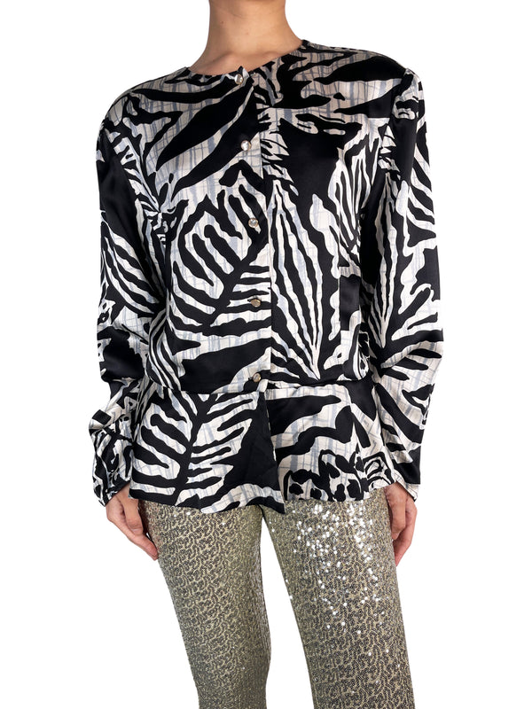 Blusa Seda vintage