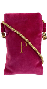 Bandolera Velvet Fucsia