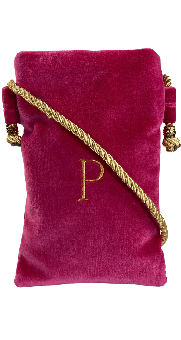 Bandolera Velvet Fucsia