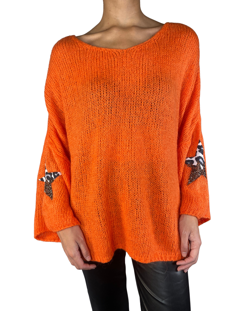 Sweater Stars Naranjo
