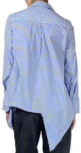 Blusa Azul a Rayas