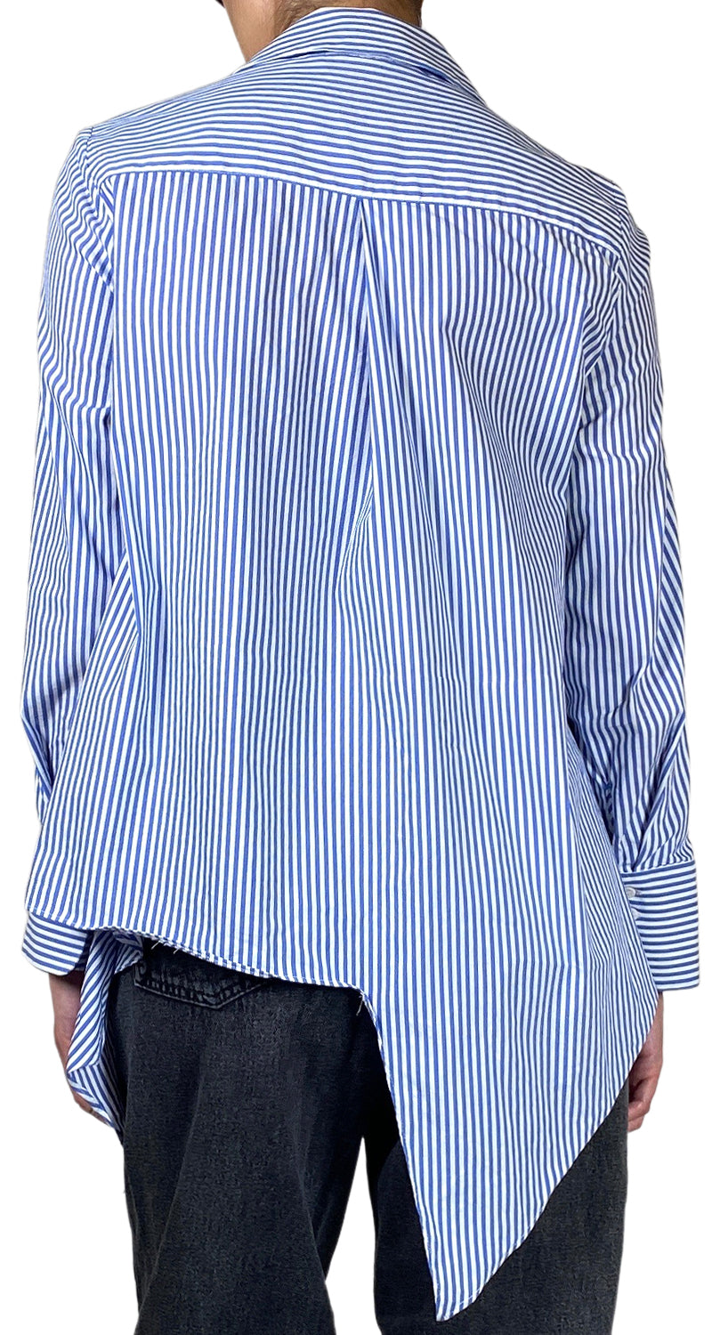 Blusa Azul a Rayas