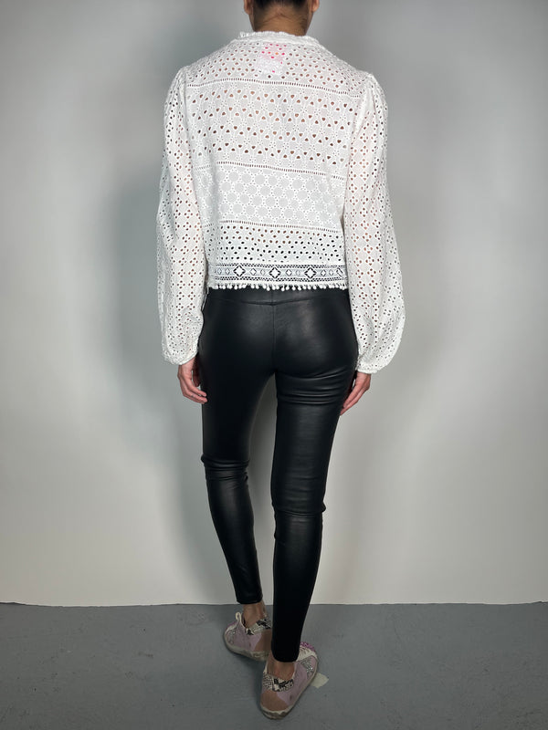 Blusa Broderie