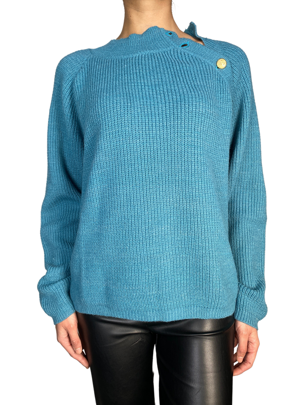 Sweater Botones Dorados
