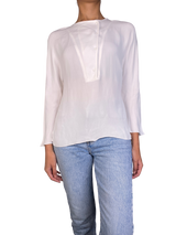 Blusa Blanca Botones