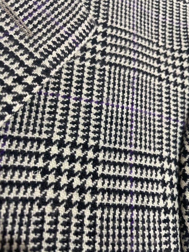 Blazer Houndstooth Cashmere