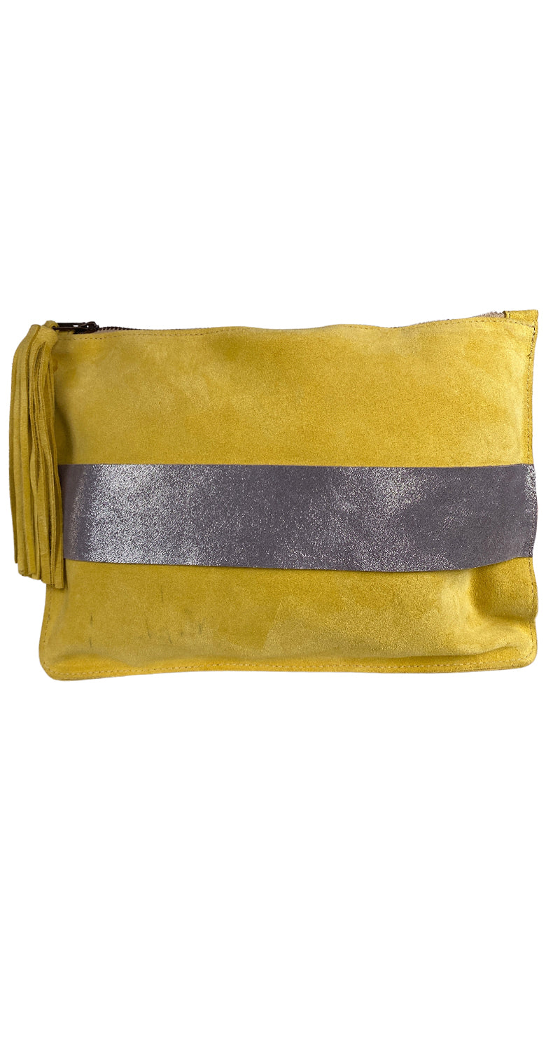 Estuche Amarillo Bordado