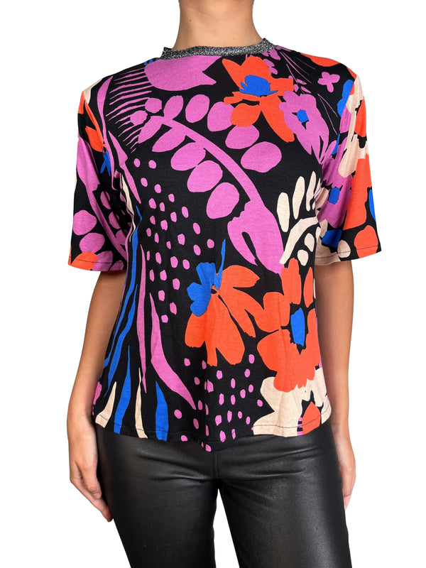 Polera Cuello Lurex