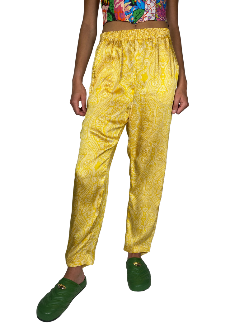 Pantalón Paisley Amarillo