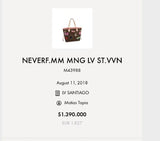 Bolso Neverfull Parches