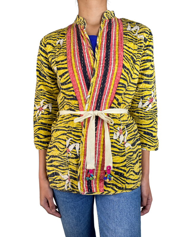 Chaqueta Reversible Estampada