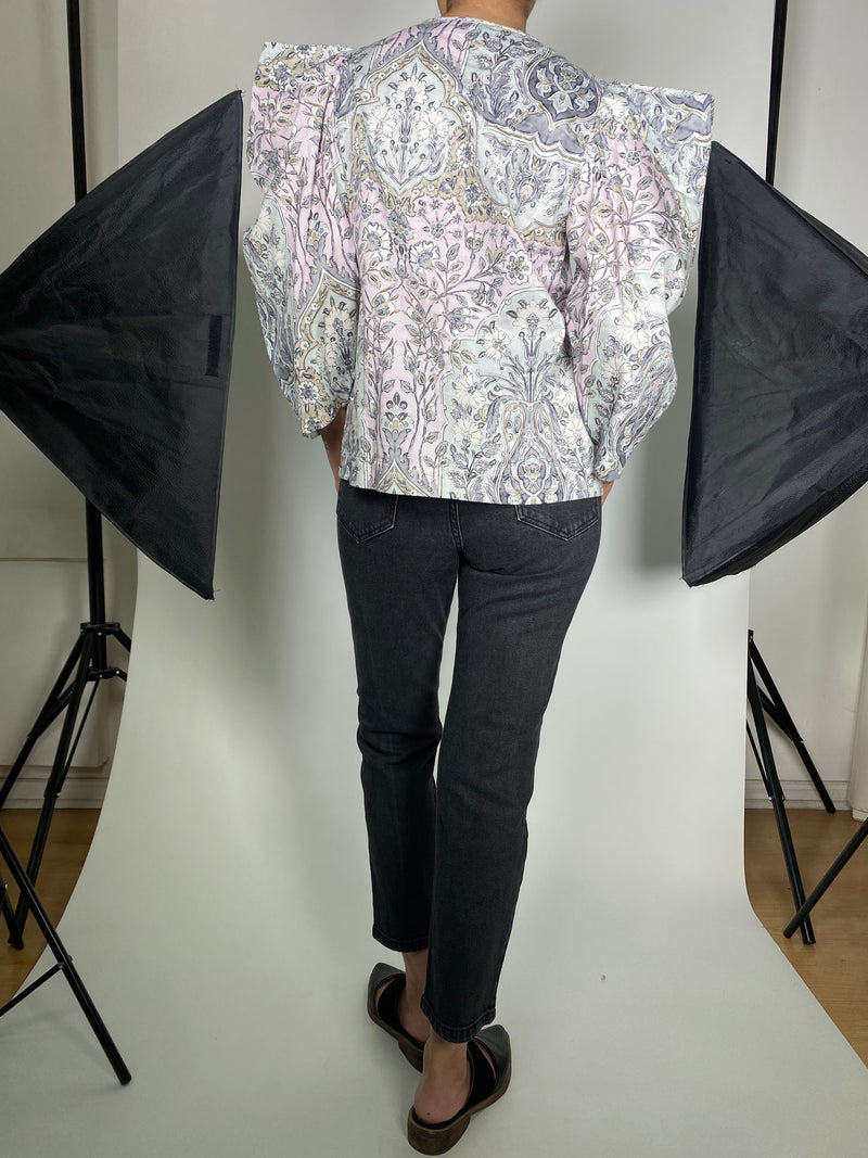 Blusa Estampada Flores