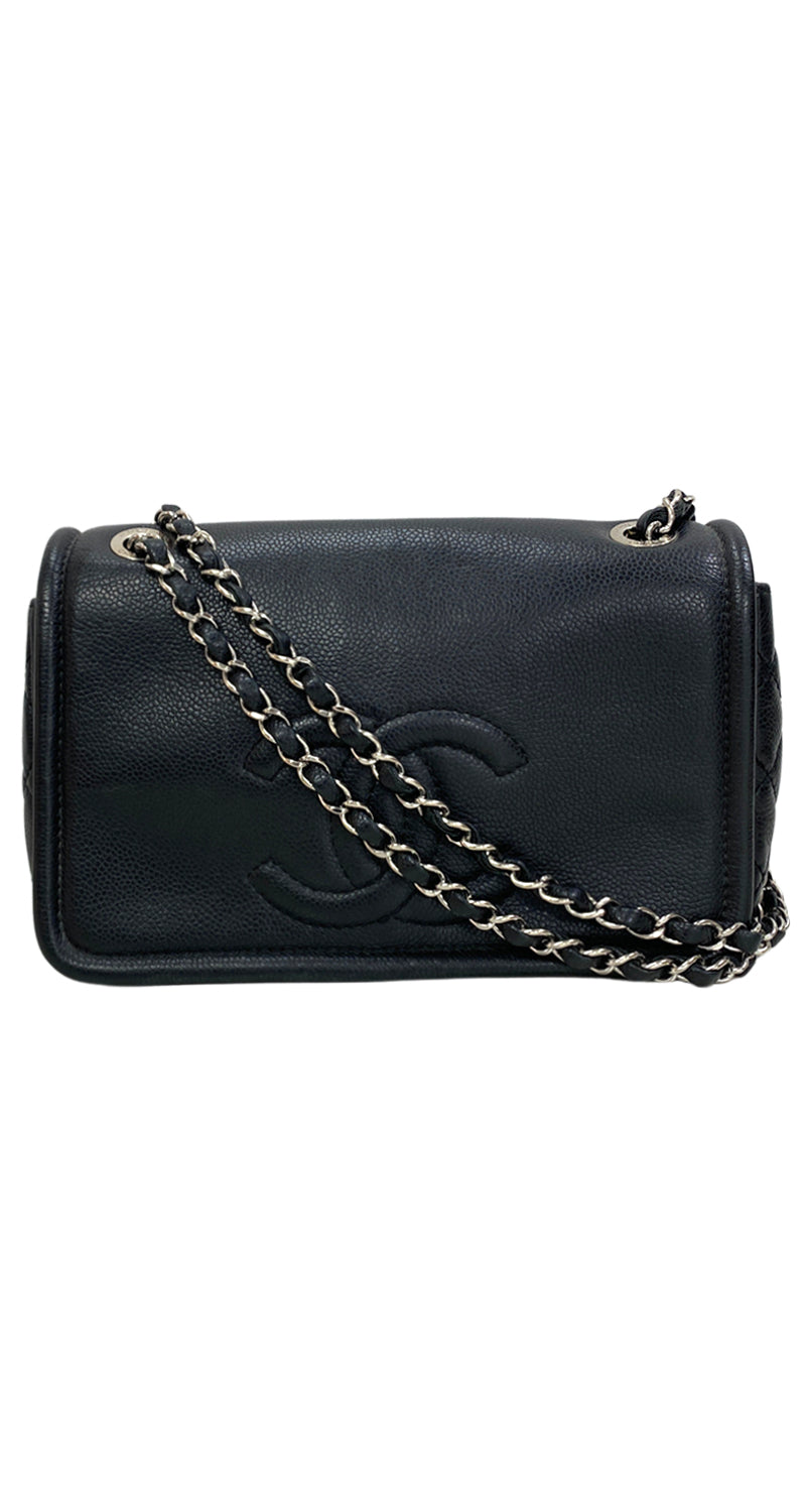 Cartera Cuero Negro