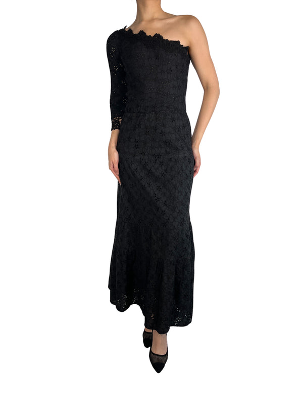 Vestido Asimétrico Broderie