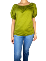 Blusa Mangas Globo