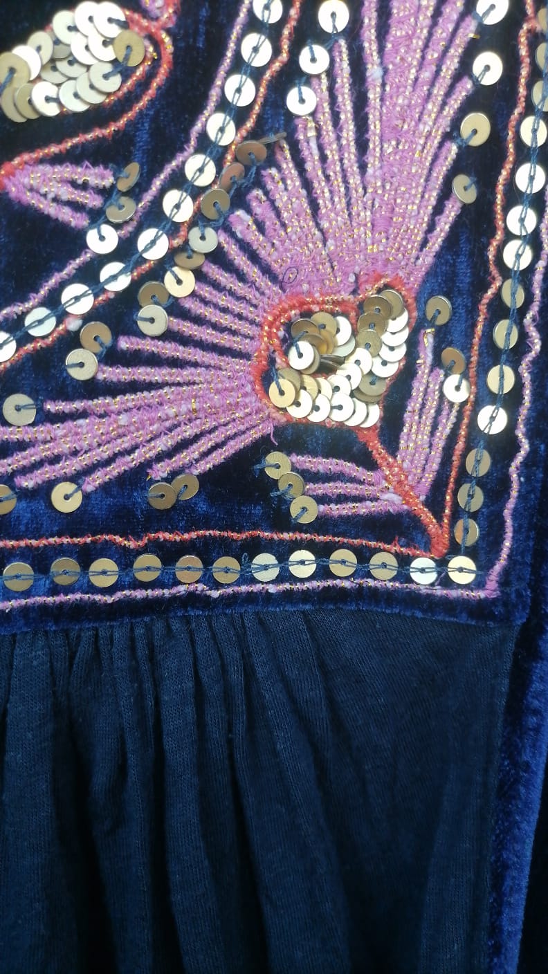 Blusa Con Mangas Velvet