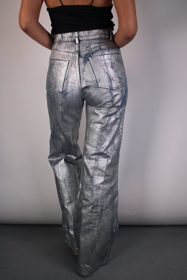 Jeans Metalizado