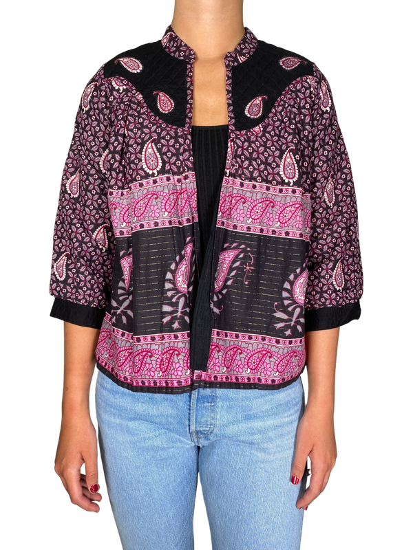 Chaqueta Estampado Paisley