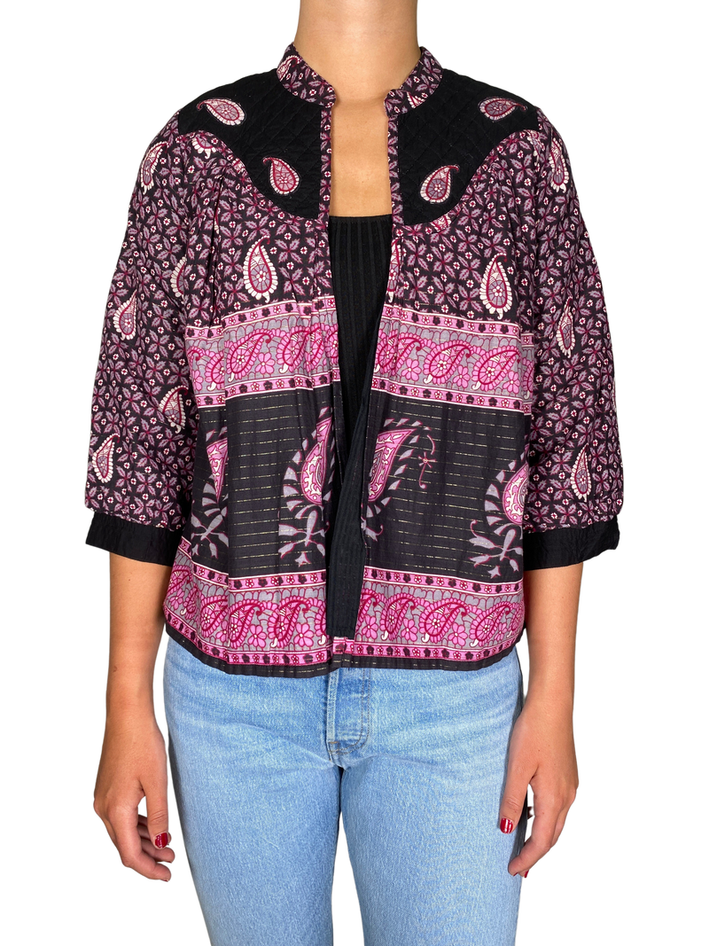 Chaqueta Estampado Paisley