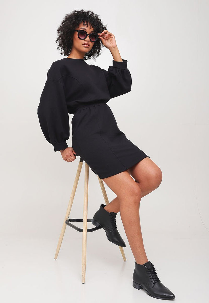 Vestido Colcci Negro - Calce Regular