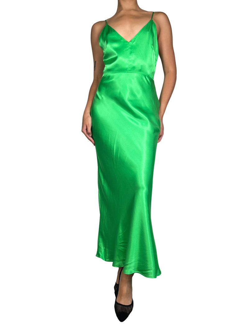 Vestido Viscosa Satinado