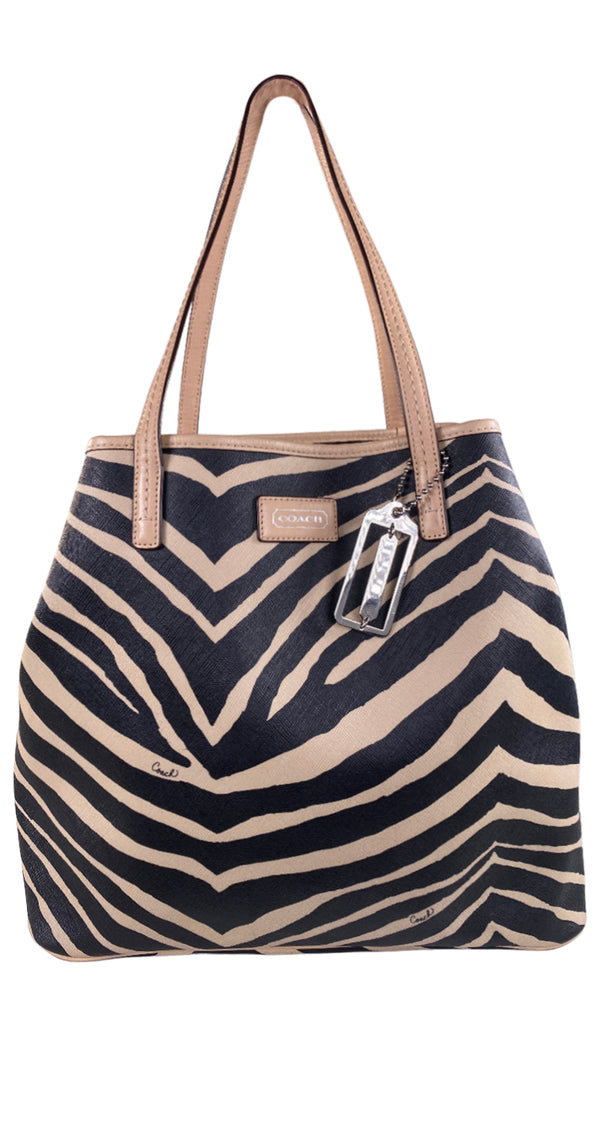Cartera Cebra Cuero