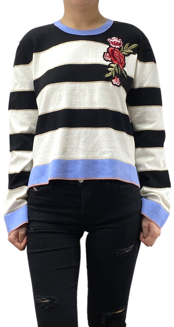 Sweater Flor Bordada