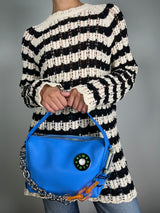 Bolso Azul Cadenas