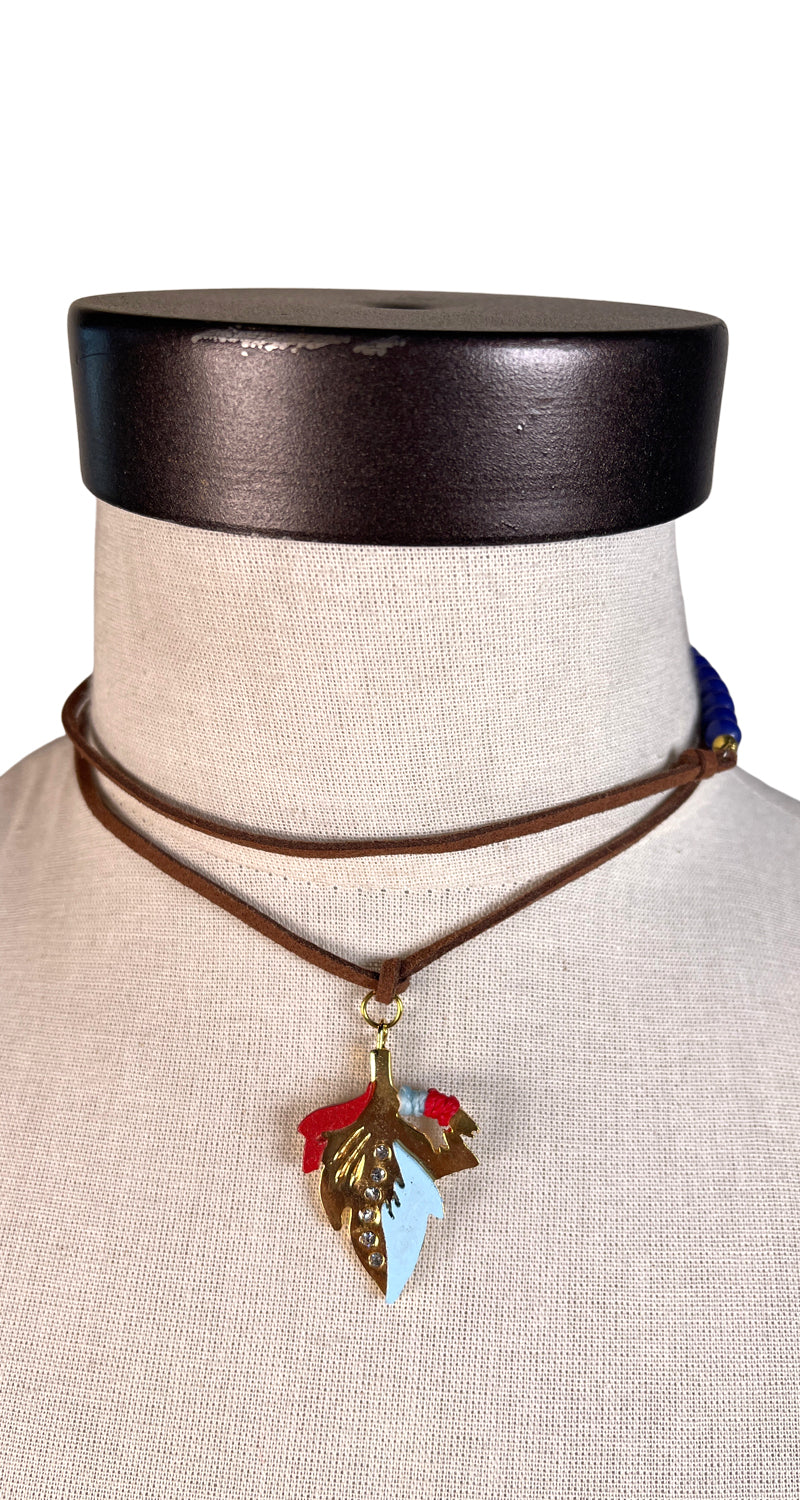 Collar Multicolor Hoja