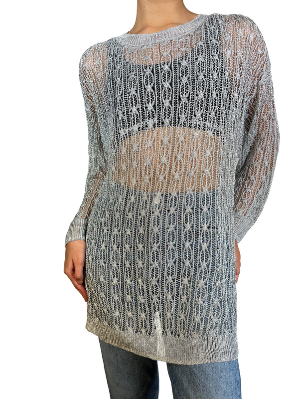 Sweater Fibras Metalizadas