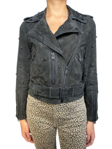 Chaqueta Cuero Gamuza