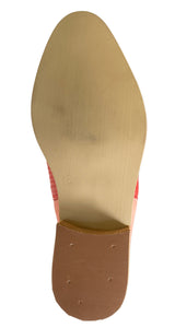 Zapatos Cuero Textura Mix