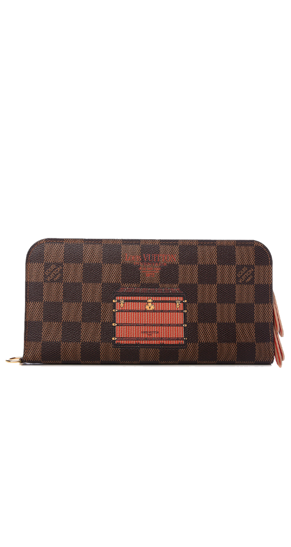 Billetera Edición Limitada Monogram Canvas Inventeur Trunks & Lock Sarah