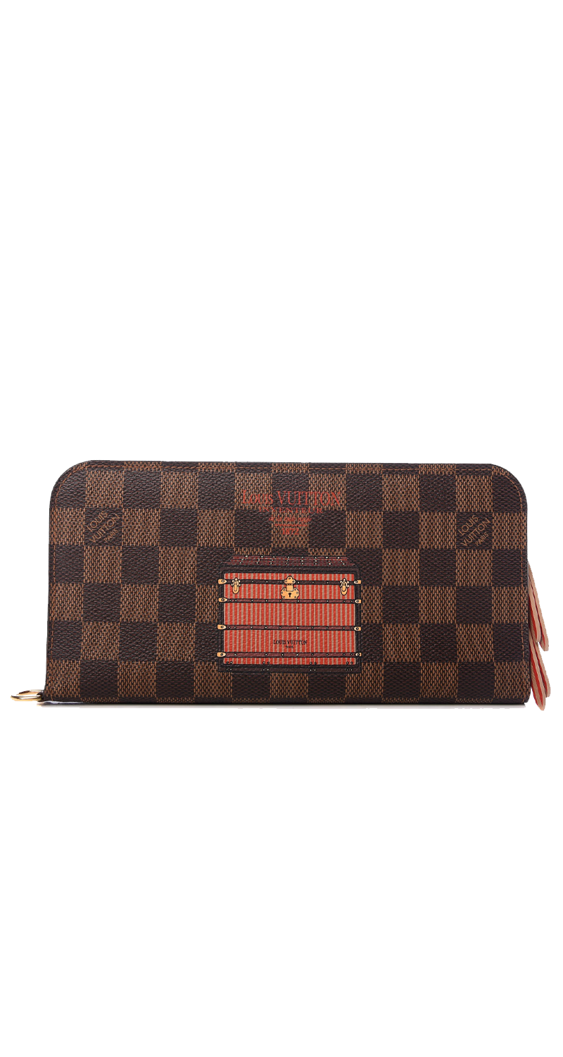 Billetera Edición Limitada Monogram Canvas Inventeur Trunks & Lock Sarah