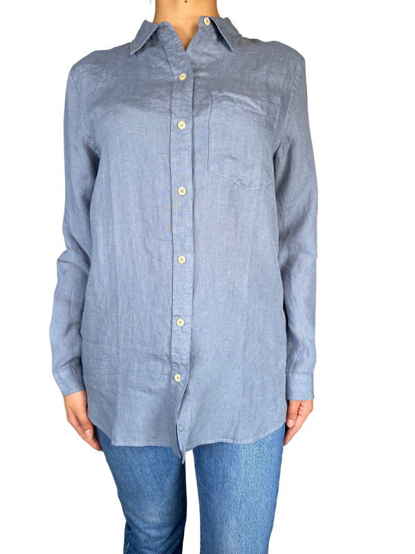Blusa Lino Gris