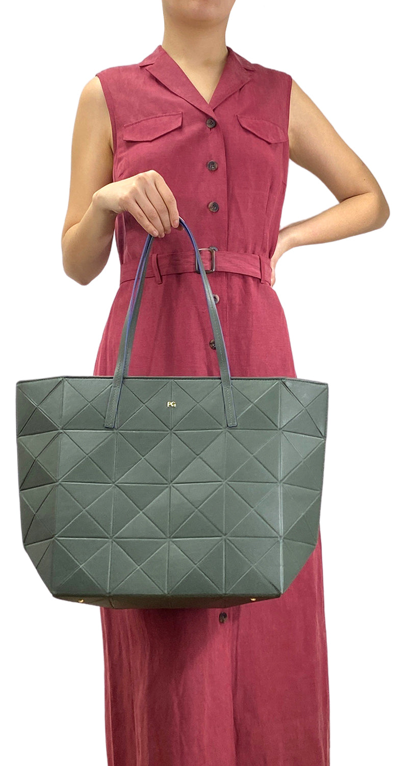 Bolso Origami Olivo