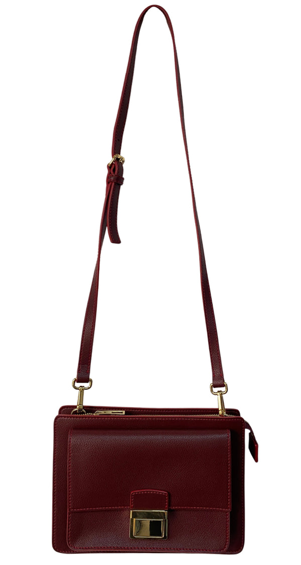 Cartera de Hombro Roja