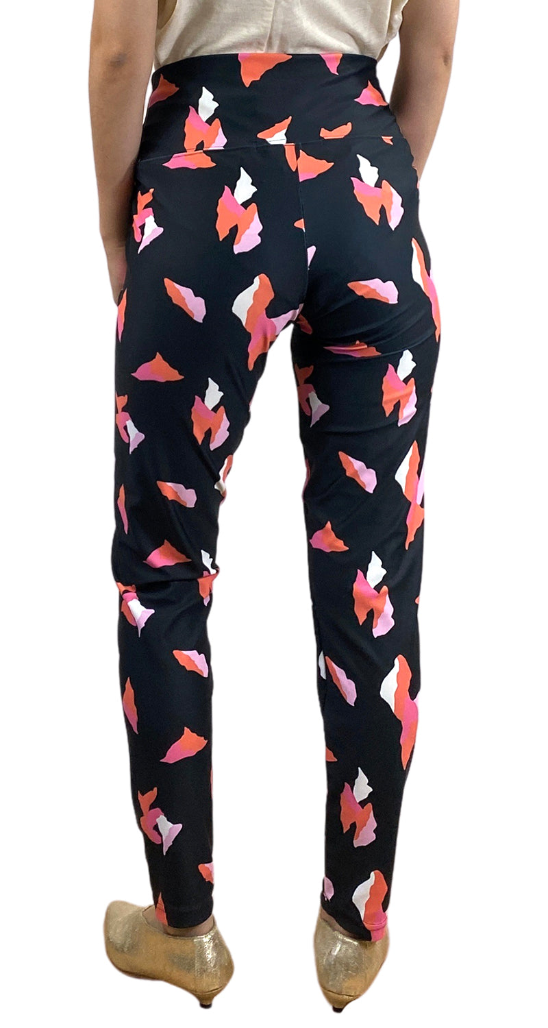 Leggings Negro Estampado