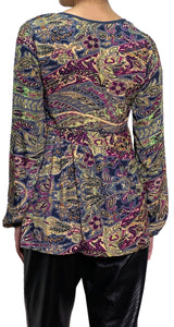 Blusa Multicolor Estampada