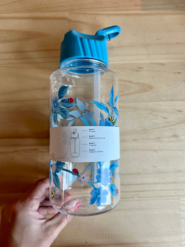 Botella De Agua Transparente